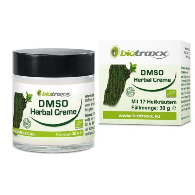Biotraxx DMSO (Dimethylsulfoxid) Herbal Creme, 30g