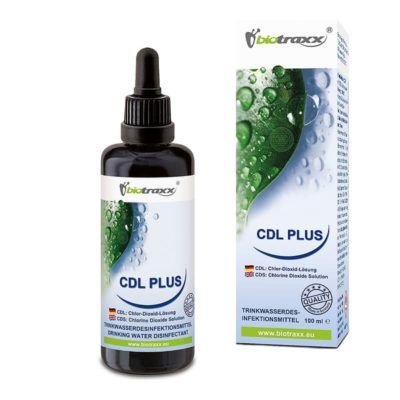 CDL PLUS (chlorine dioxide solution) CDS,100 ml, violett glass bottle