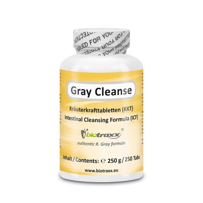Gray Cleanse Intestinal Cleansing Tablets 250 tabs