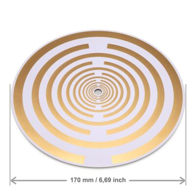 Raumvital Golden Plated Energy Disc 170mm