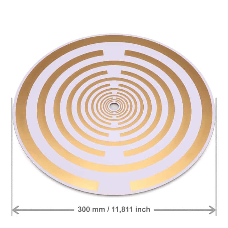 Raumvital MWO Energy Disc 300mm sizes in inch & mm